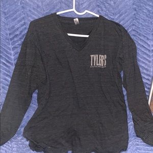 Tyler’s long sleeve shirt